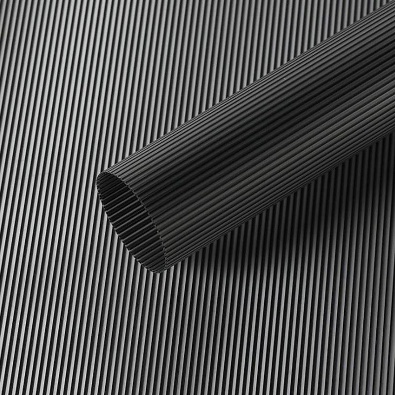 MYHC-04 Haze Line Solid farge vertikalt mønster Blomsteremballasjefilm