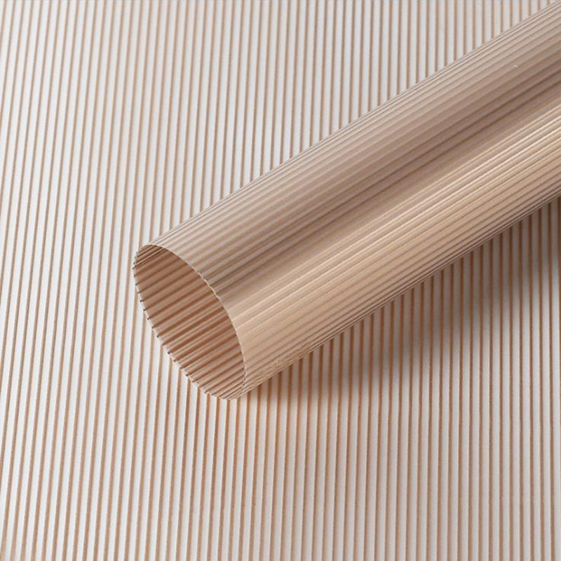 MYHC-04 Haze Line Solid farge vertikalt mønster Blomsteremballasjefilm