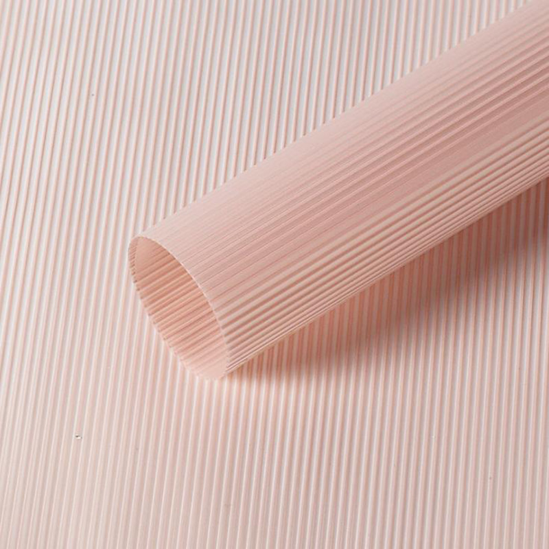 MYHC-04 Haze Line Solid farge vertikalt mønster Blomsteremballasjefilm