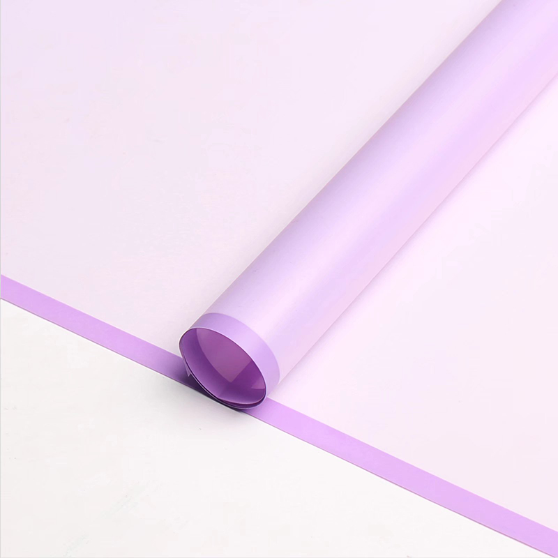 MYHC-05 Ring Heavy Color Monokrom Matte Flower Emballasjefilm