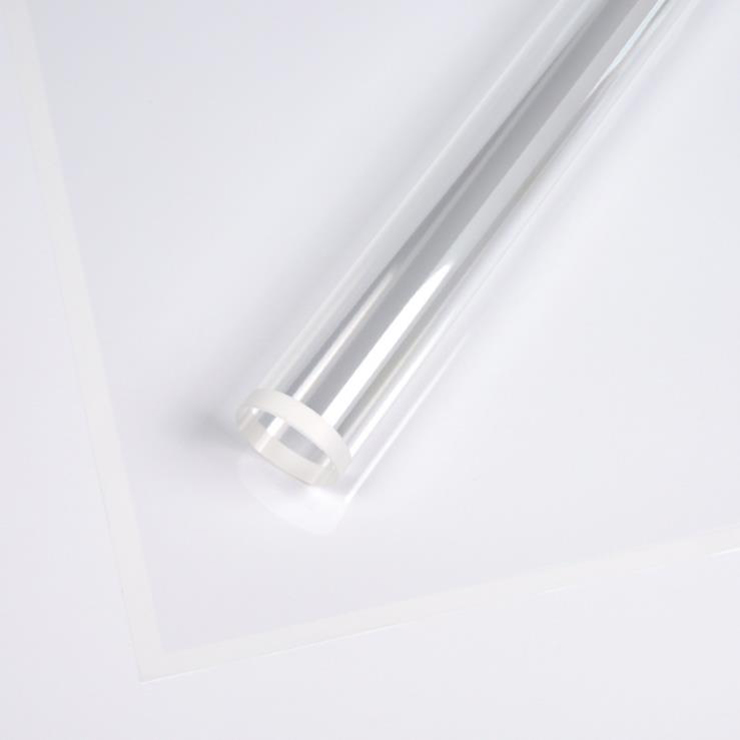 MYHC-15 Transparent Monokrom Edge Plast Flower Innpakningspapir