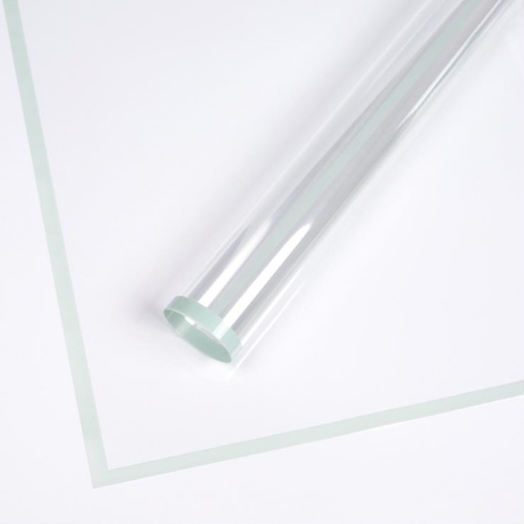 MYHC-15 Transparent Monokrom Edge Plast Flower Innpakningspapir