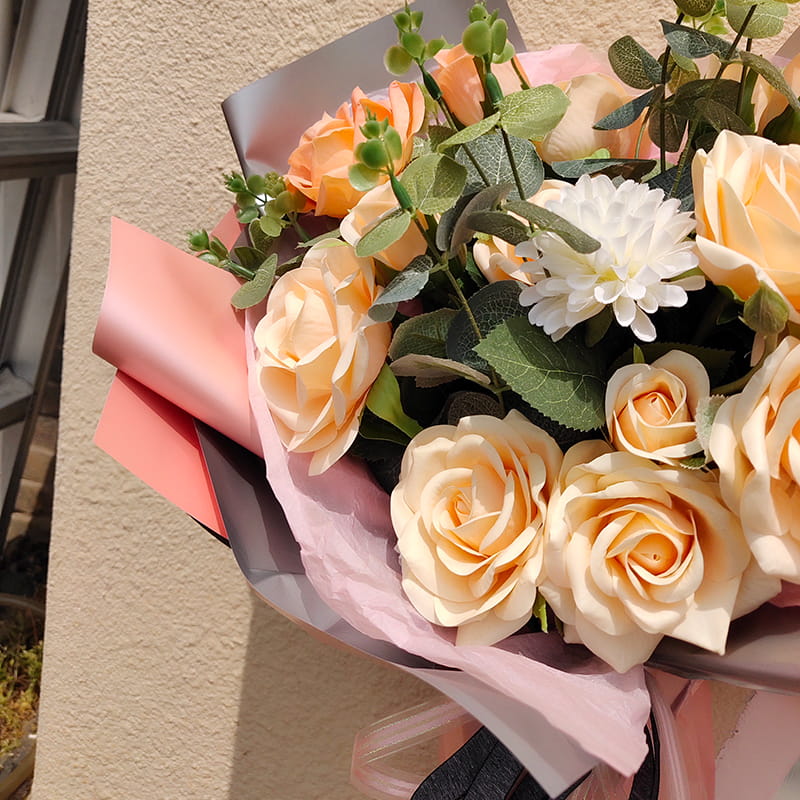 MYHC-32 Pearl dobbeltsidig tofarget vanntett blomsterinnpakningspapir