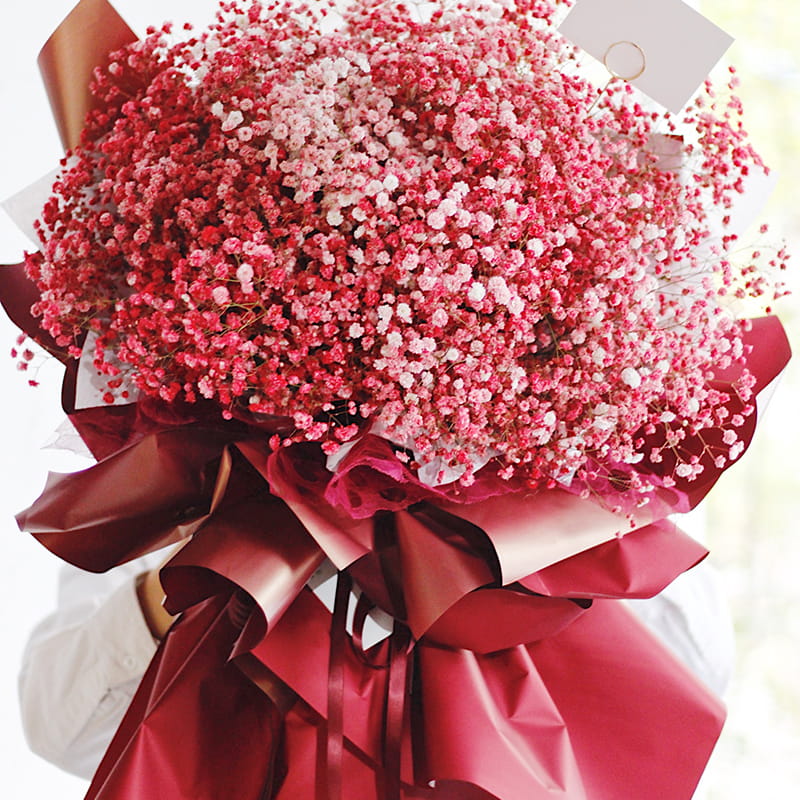 MYHC-36 Fantasy Gold ensfargede blomster BOPP-innpakningspapir