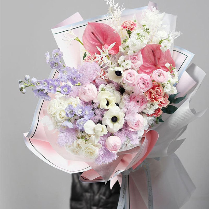 MYHC-39 Minnefotoramme 57×57cm (±2cm) vanntett blomsterinnpakningspapir