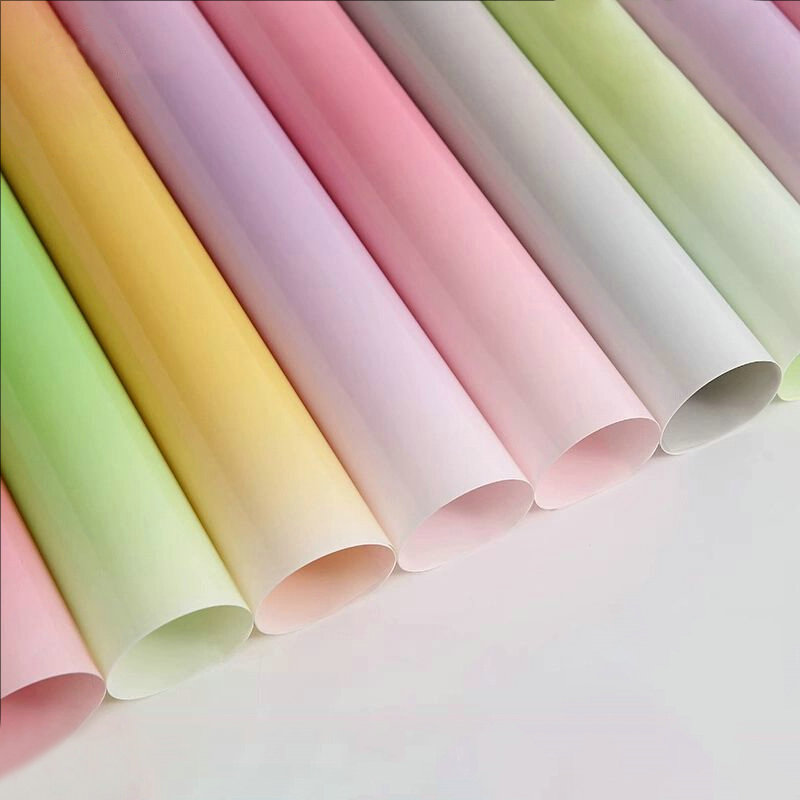 MYHC-50 Candy Matte Film Vanntett Blomsteremballasjefilm