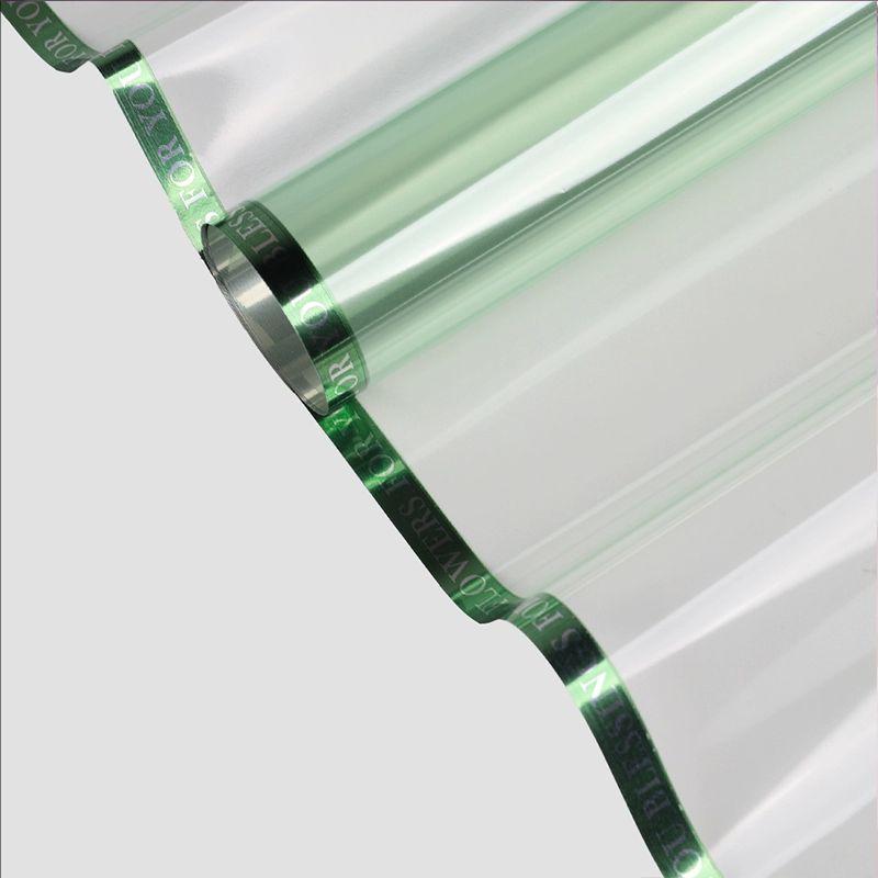 MYHC-73 Lace Glitter Film Opp Transparent Flower Packaging Film