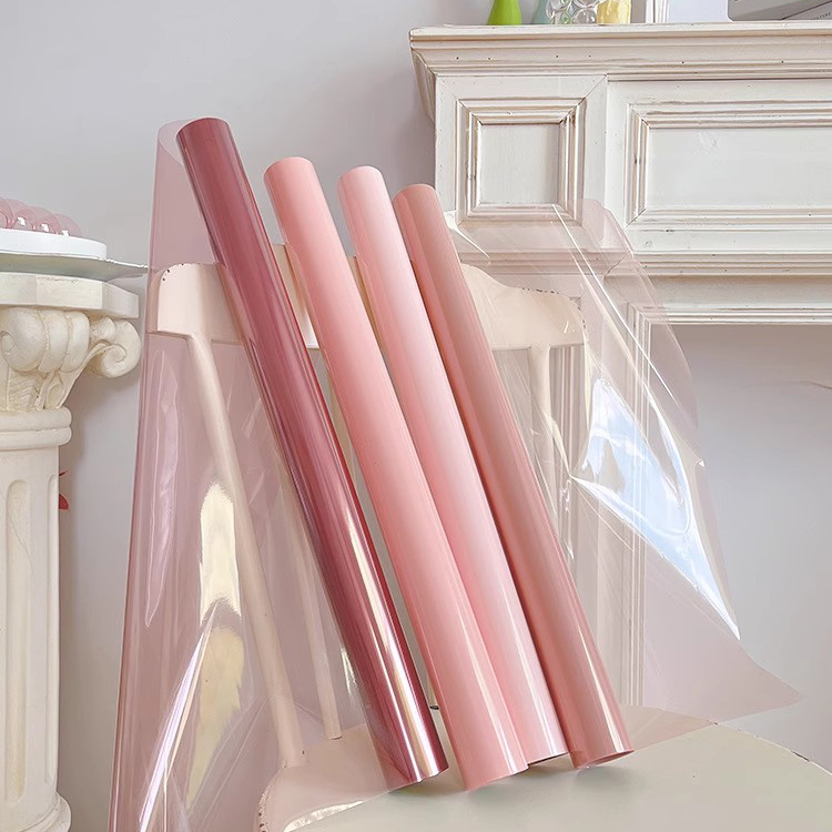 MYHC-74 Jelly Film OPP4.7 Silke Transparent Flower Innpakningspapir