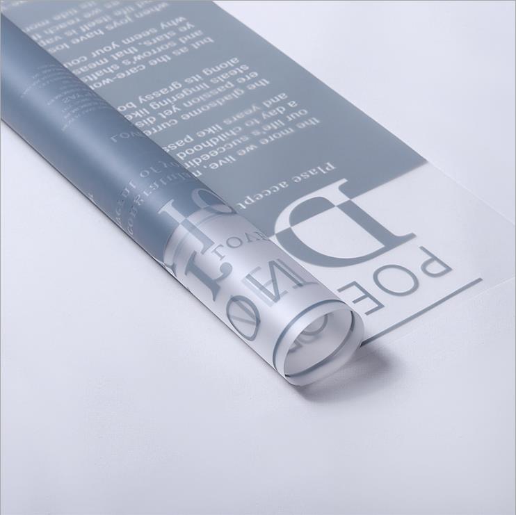 Frosted Jelly Flower Wrap Film