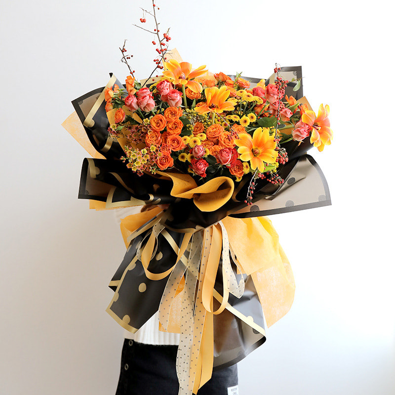 Hansu Matte DIY Flower innpakningspapir