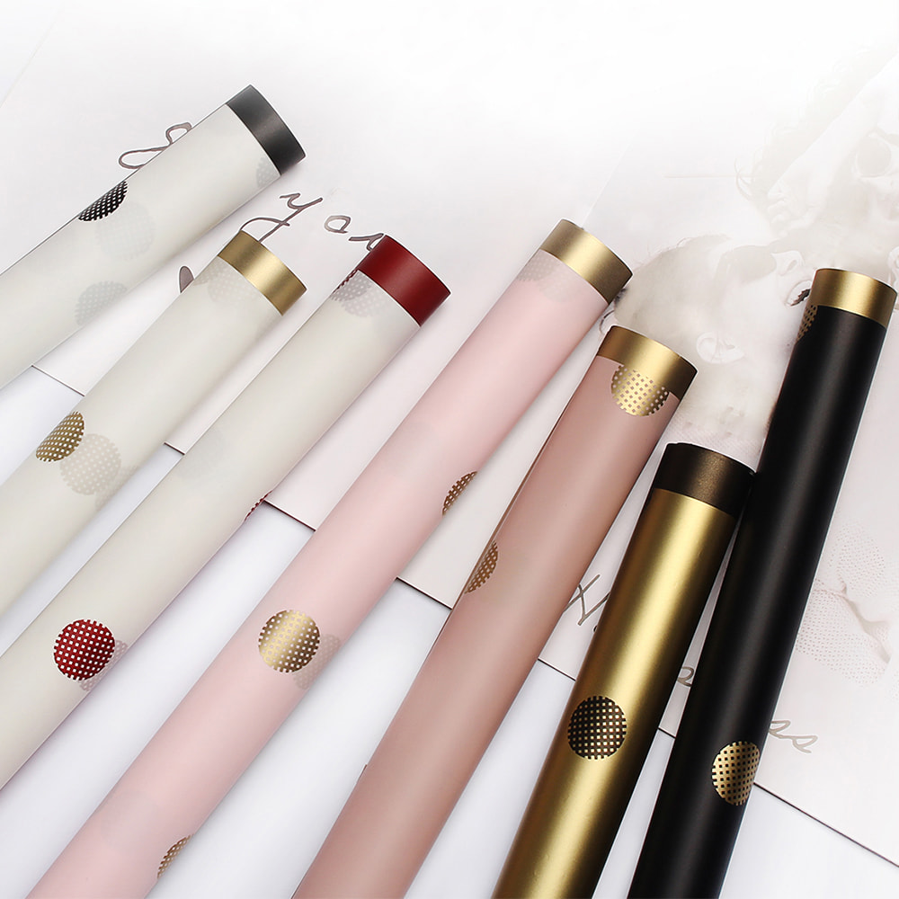 Hansu Matte DIY Flower innpakningspapir