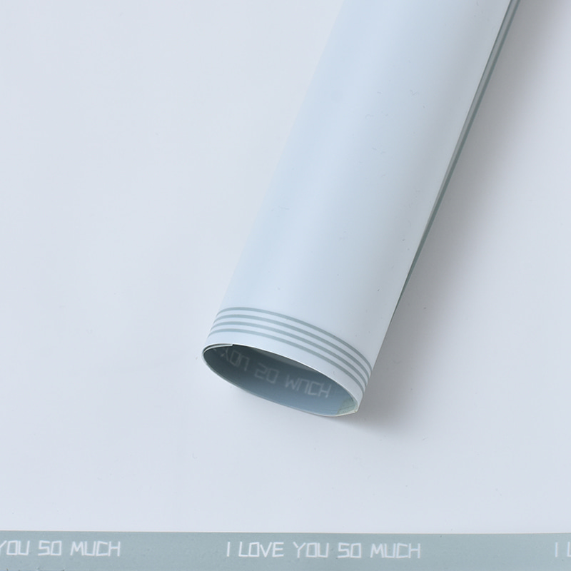 Plast vanntett preging matt laminering blomster innpakningspapir