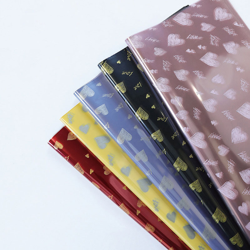 Love Print Design Blomsteremballasje Papir Vanntett fortykket enkeltsidebelagt