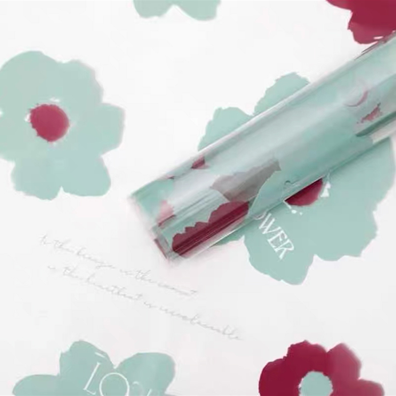 58x58cm vanntett plast floral wrap roll