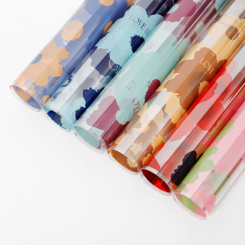 58x58cm vanntett plast floral wrap roll