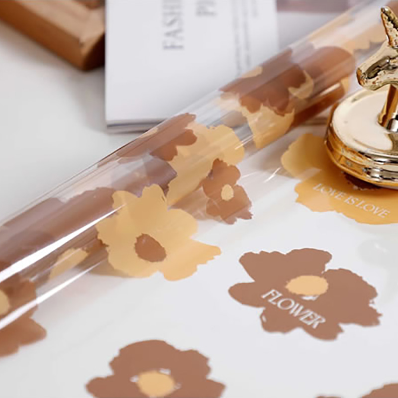 58x58cm vanntett plast floral wrap roll