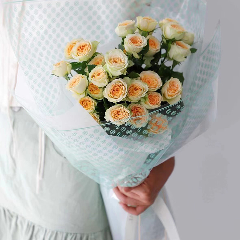 Gjennomsiktig blomsterinnpakningsfilm i plast