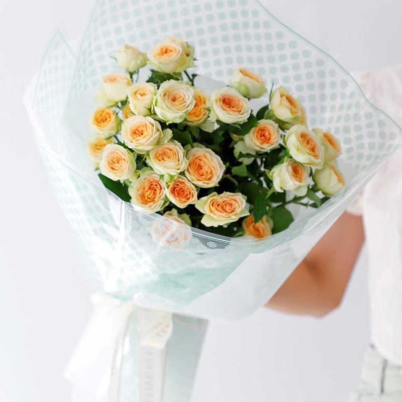 Gjennomsiktig blomsterinnpakningsfilm i plast