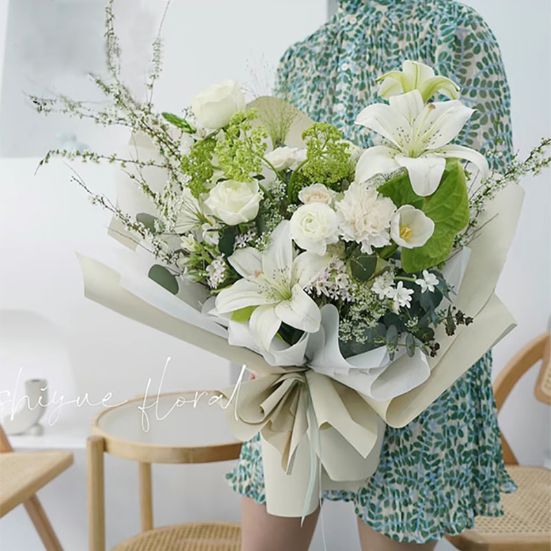 7,5 Mil Tykkelse Blomsterinnpakningsfilm i plast