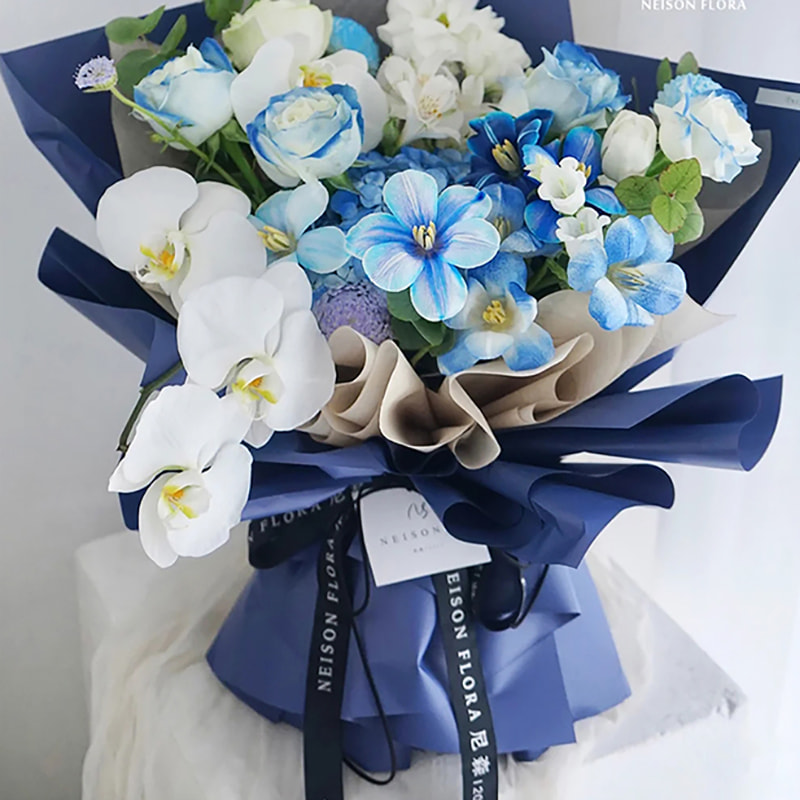7,5 Mil Tykkelse Blomsterinnpakningsfilm i plast