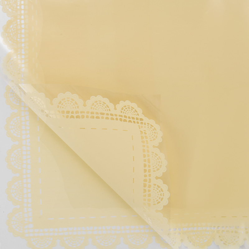 Plast fortykket vanntett blonder innpakket papir