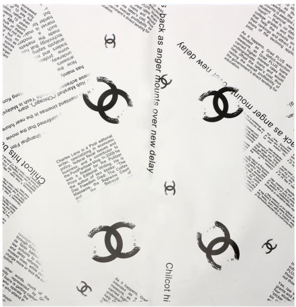 Chanel innpakningspapir